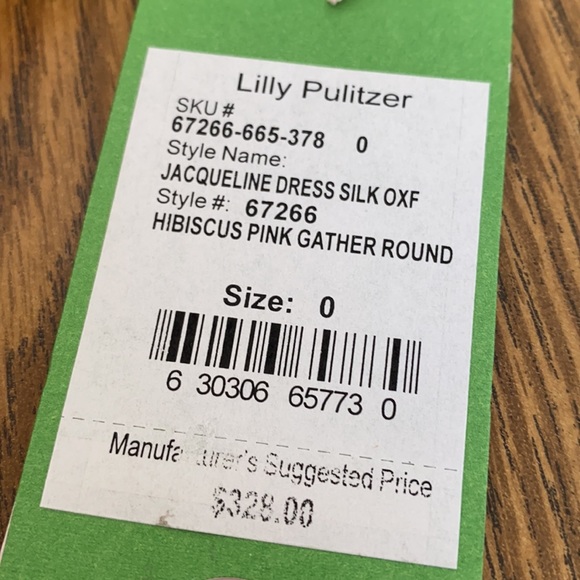 NWT Lilly Pulitzer women silk dress - Picture 9 of 10